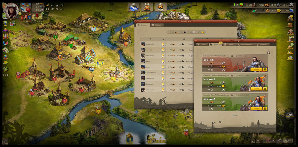 Imperia Online screenshot 2