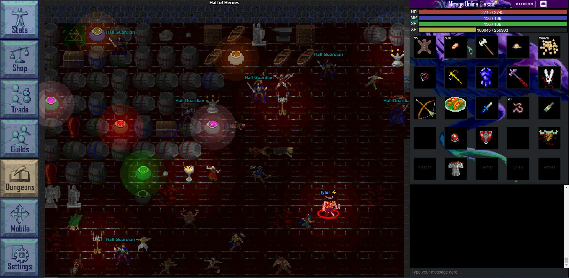 Mirage Online Classic screenshot 2